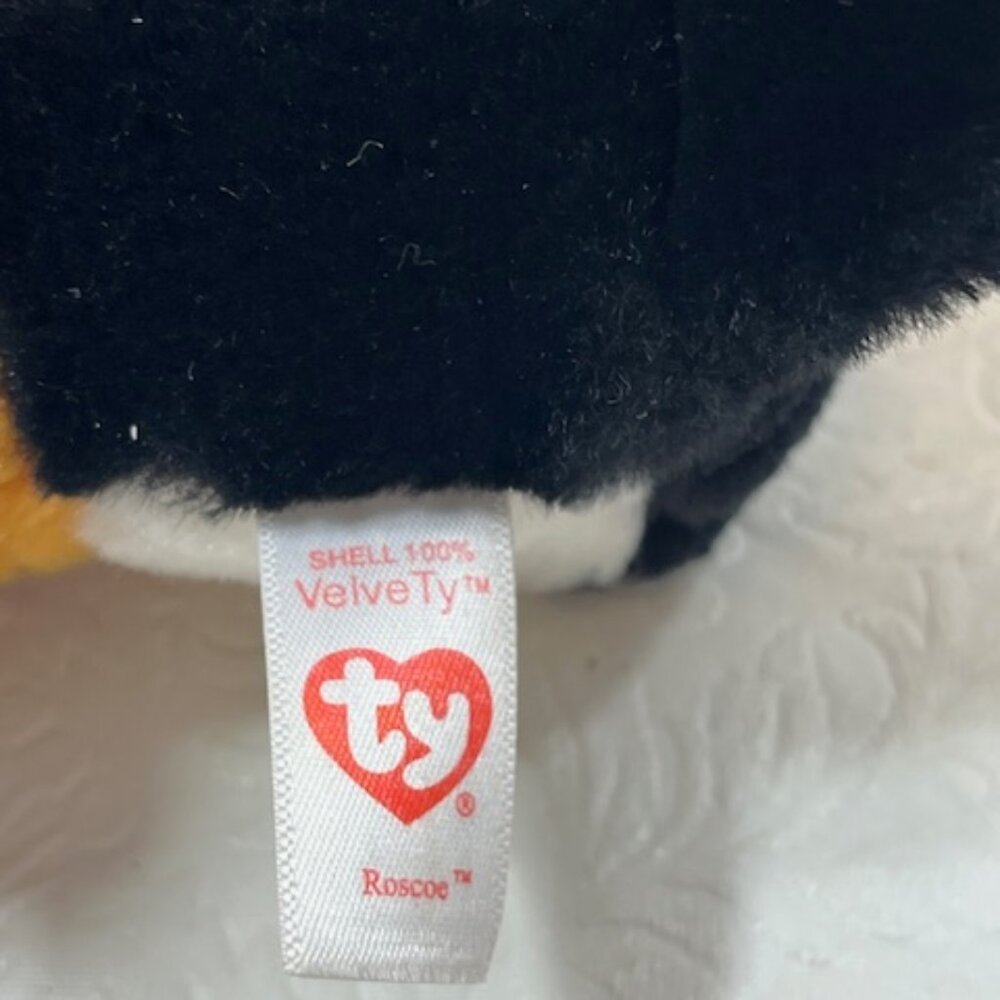 Velve Ty "Roscoe" The Bernese Mountain Dog Plush Soft Toy Small 7" - Picture 6 of 8